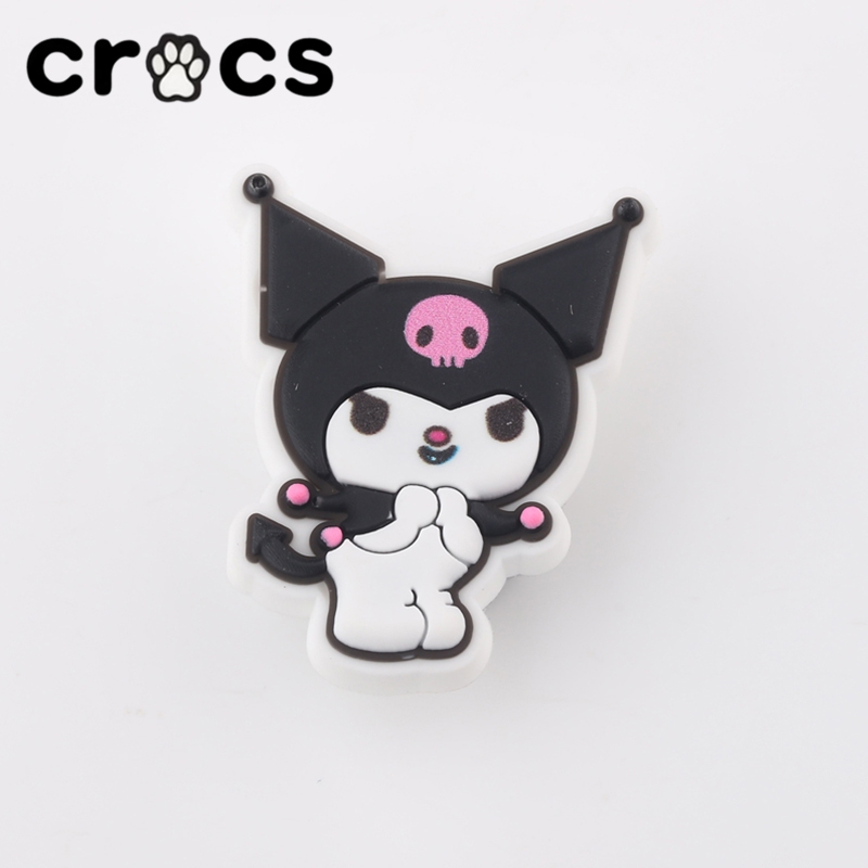Hole Shoes Flower Crocs Crocs Zhibixing Accessories Fun Cartoon Decorative Buckle Cute KT Cat Kuromi