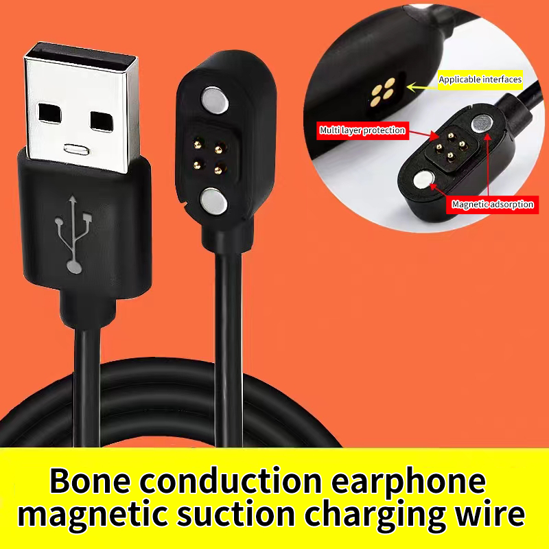 ✅ POLVCDG X16/X13/X9/H50/X34 ชุดหูฟังการนํากระดูก สายชาร์จพิเศษ/สายชาร์จ USB เพื่อเชื่อมต่อกับคอมพิวเตอร์ (ใช้ได้กับเก็บรุ่นหูฟังเท่านั้น)