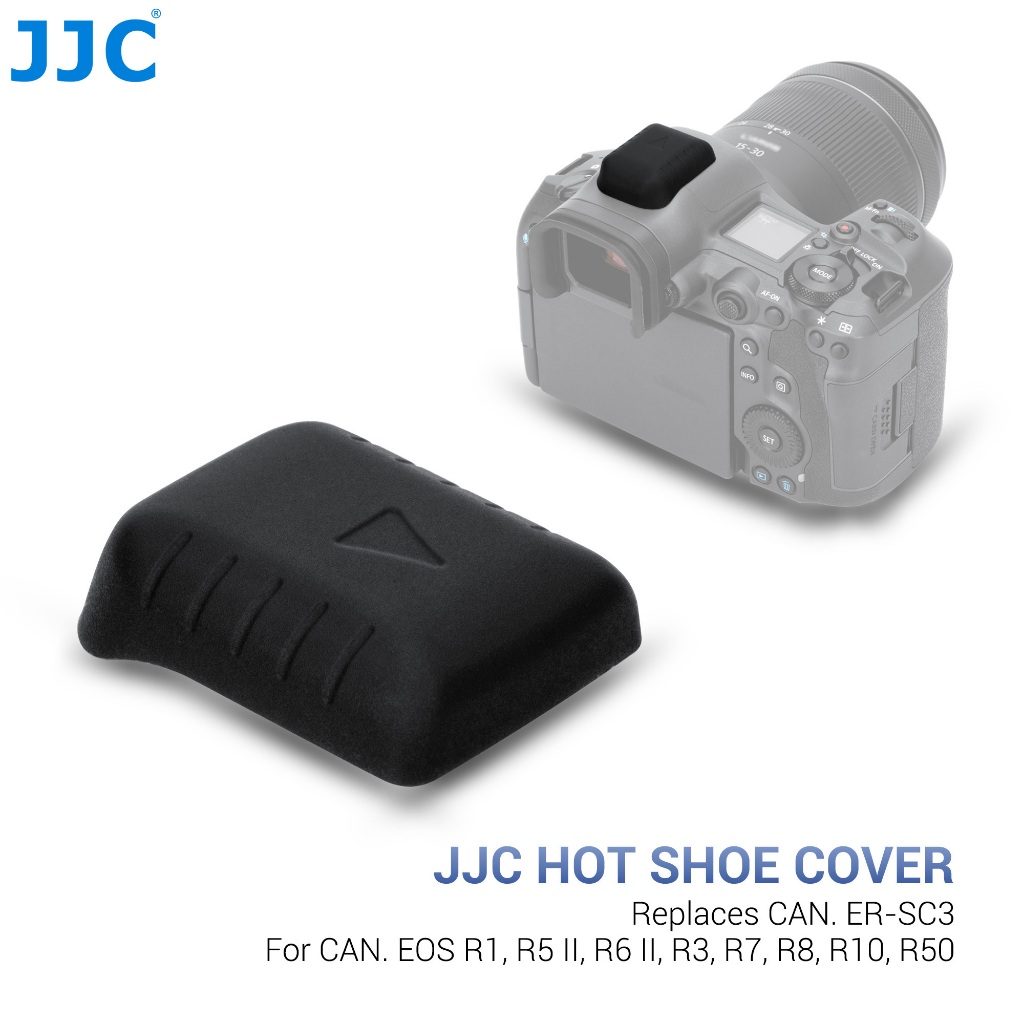 JJC ER-SC3 ฝาครอบ Hot Shoe Cover ฝาครอบรองเท้าร้อนสำหรับกล้อง Canon EOS R50 R50V R10 R8 R7 R6 II R5 
