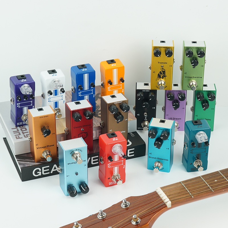 กีตาร์ไฟฟ้า effector Guitar Effect Pedal Digital Delay Effect Pedal