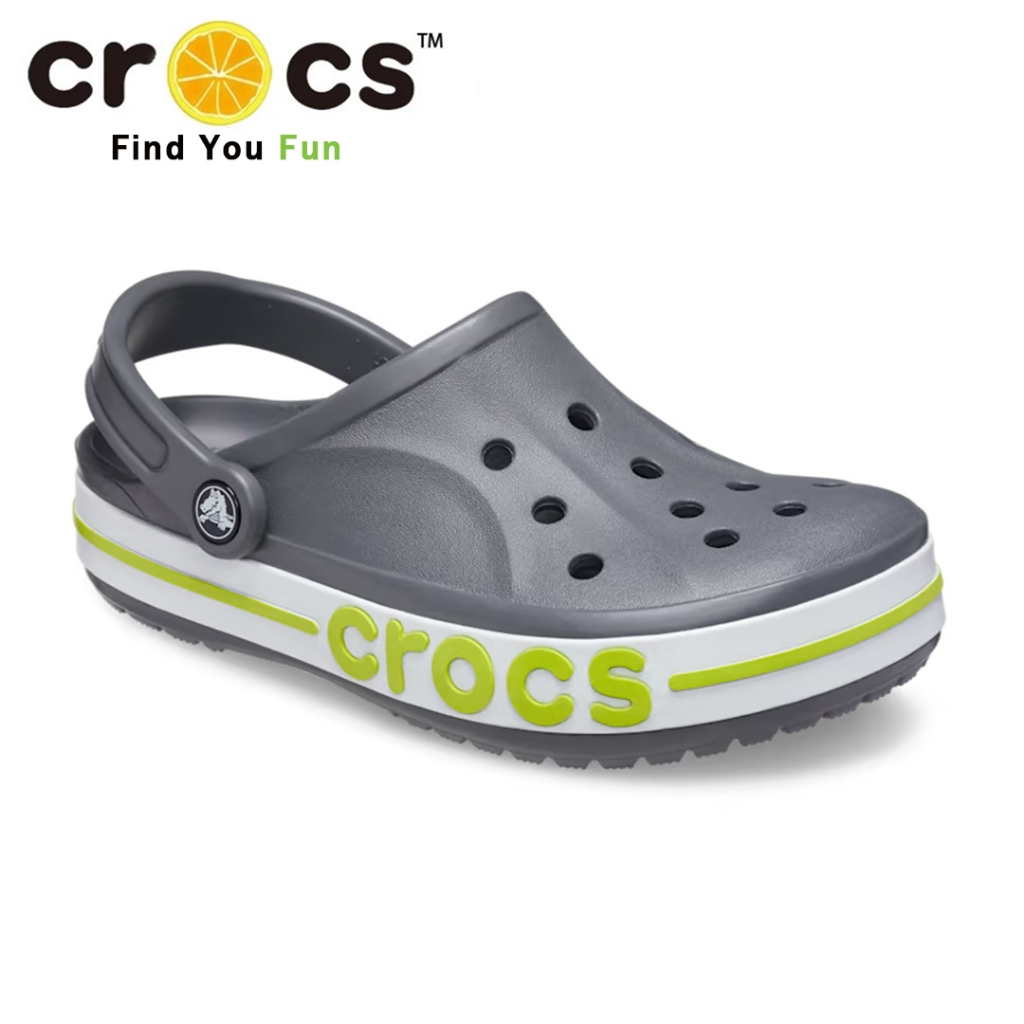 Crocs Bayaband Clogs (รองเท้า Unisex) รองเท้าแตะ Baya Crocker พร้อมรองเท้ามีรู