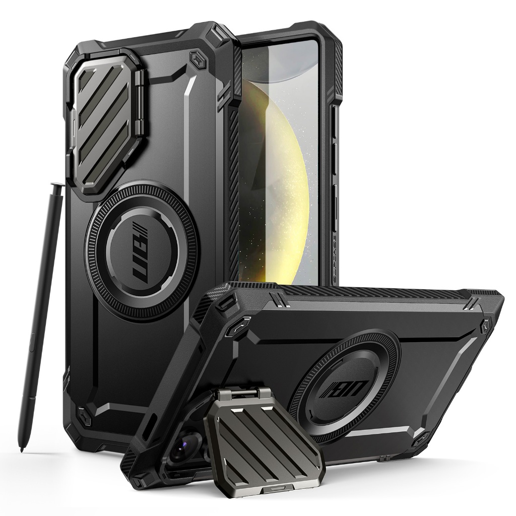 Supcase UB Mag XT สําหรับ Samsung Galaxy S25 Ultra กรณีฝาครอบกล้องขาตั้ง S ปากกาที่เป็นมิตรสนับสนุน M@gS@fe ทหารเกรดป้องกันแม่เหล็กเคสโทรศัพท์สําหรับ S25 Ultra 6.8 นิ้ว