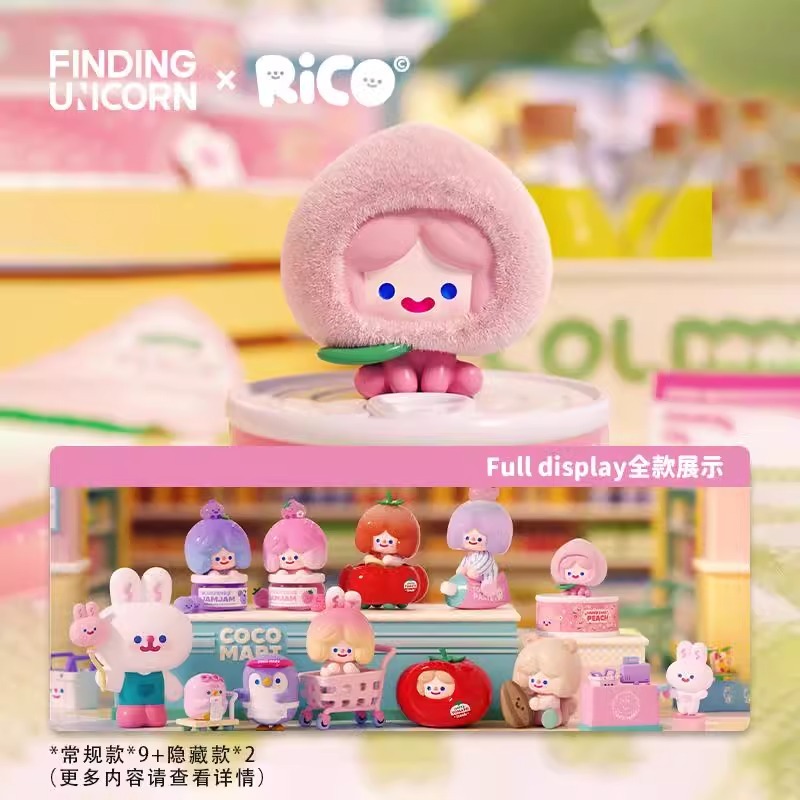 FINDING UNICORN RiCO Welcome coco mart Series ของเล่นกล่องตาบอด
