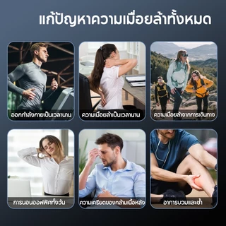 ALLTOU เครื่อง ปืน 32 ระดับ อุปกรณ์เสริม 12 ชิ้น ปืนกล้ามเนื้อ เครื่องนวดกล้า ปืนนวด Massage gun สำหรับนวดกล้ามเนื้อ