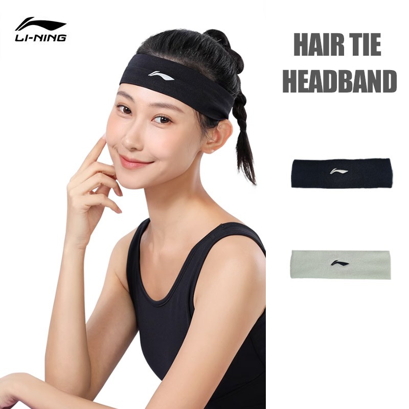 LI-NING ที่คาดผม Unisex ดูดซับเหงื่อกันลื่น AQAV001