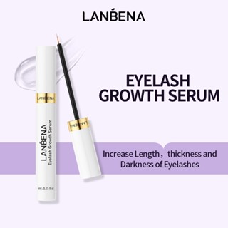 Lanbena Eyelash Growth Essence Serum Eyelash Enhancer Longer…