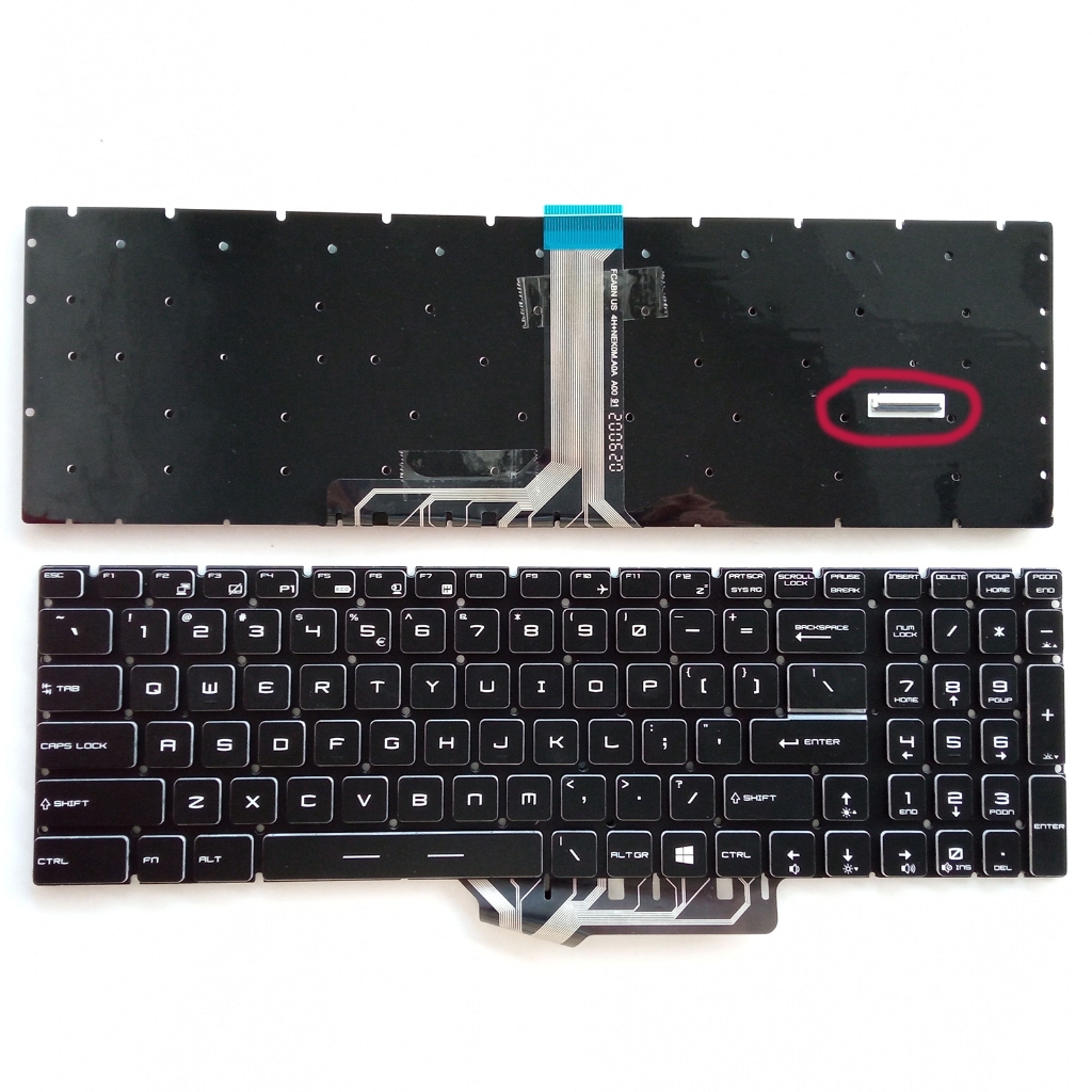 US สําหรับ MSI MS-17A1 17B1 17C1 17C5 17E2 17B7 16P1 16P5 16U113F1 16U6 16U1 GS73 GS73VR Stealth 7RG