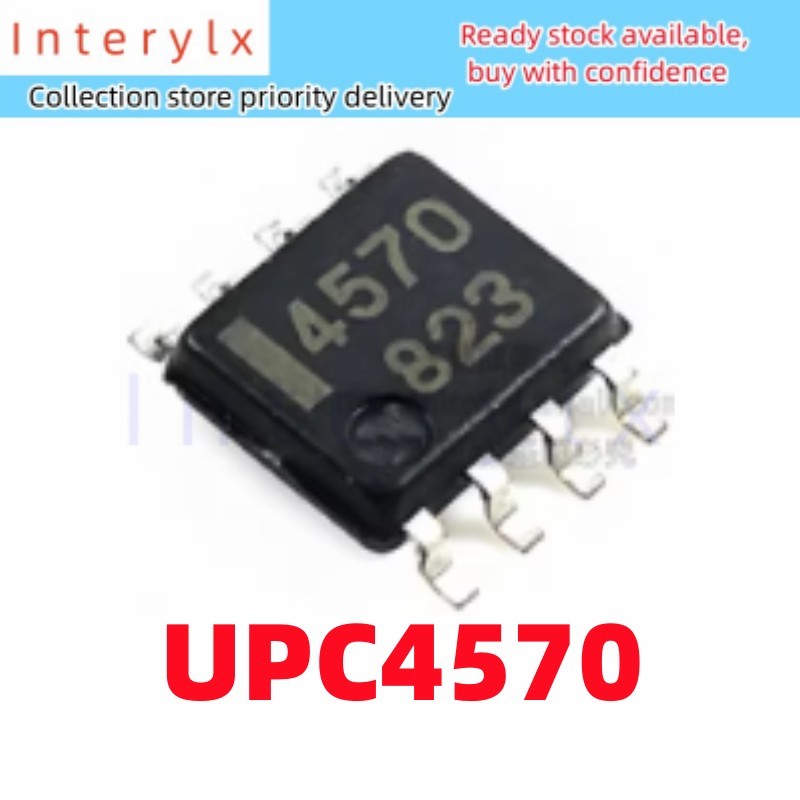 5 ชิ้น/ล็อต UPC4570 UPC4570G2 Patch SOP8 ชิป 4570 Operation Amplifier