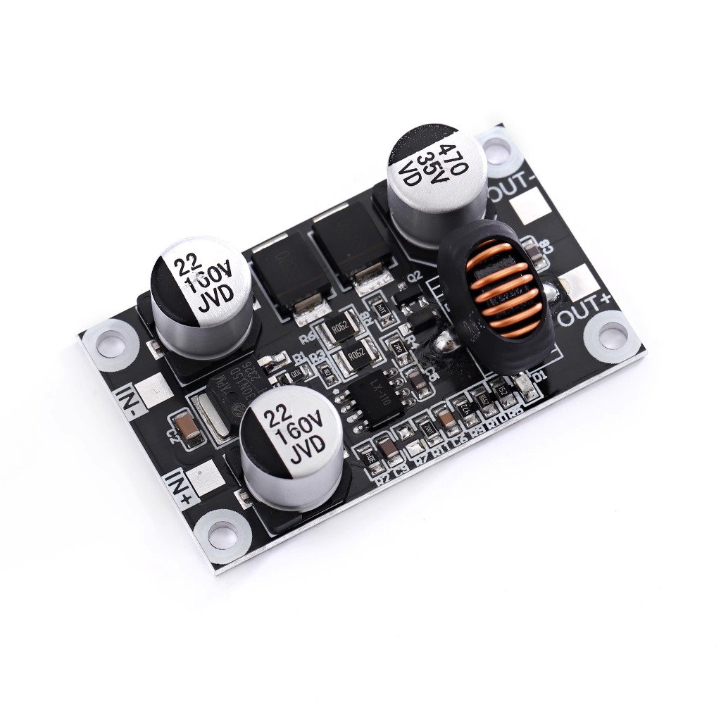 โมดูลไฟสเต็ปดาวน์กําลังสูง DC-DC อินพุตตัวแปลง DC 10-110V คงที่ถึง 5-24V