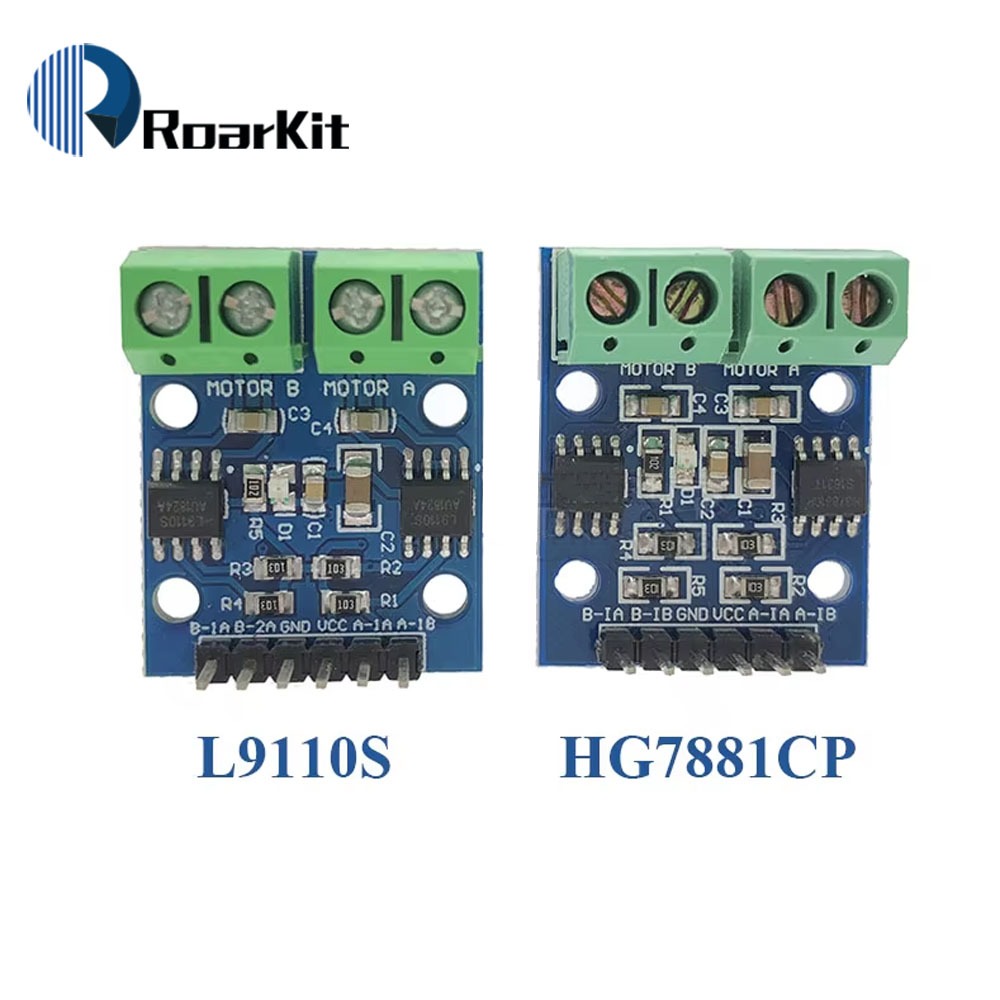 L9110 L9110S / HG7881 HG7881CP สองถนนมอเตอร์ขับเคลื่อนโมดูลสําหรับ Arduino 2 ช่อง DC Stepper Motor D