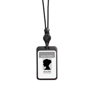 Lanyards Credentials Holder Transparent Retractable Badge Reel พร้อมเชือกเส้นเล็กอุปกรณ์เสริมพยาบาลสําหรับทํางานที่ถอดออกได้ ID Card Holder