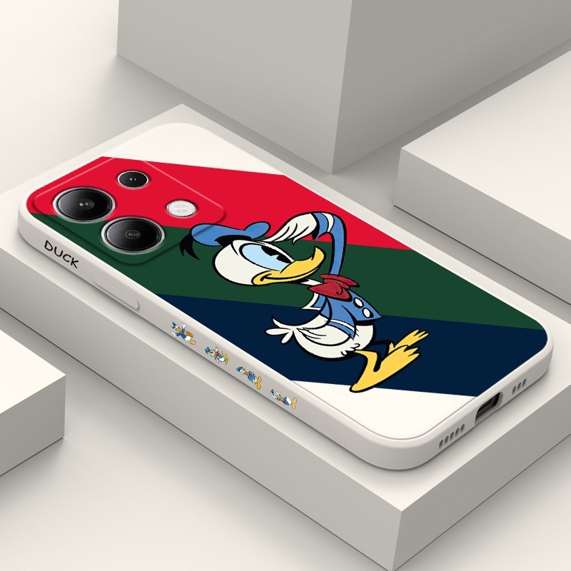 เคสโทรศัพท์สําหรับ Xiaomi Redmi Note 13 Pro Plus + 4G 5G Salute Duck สบายรู้สึกฝาครอบ