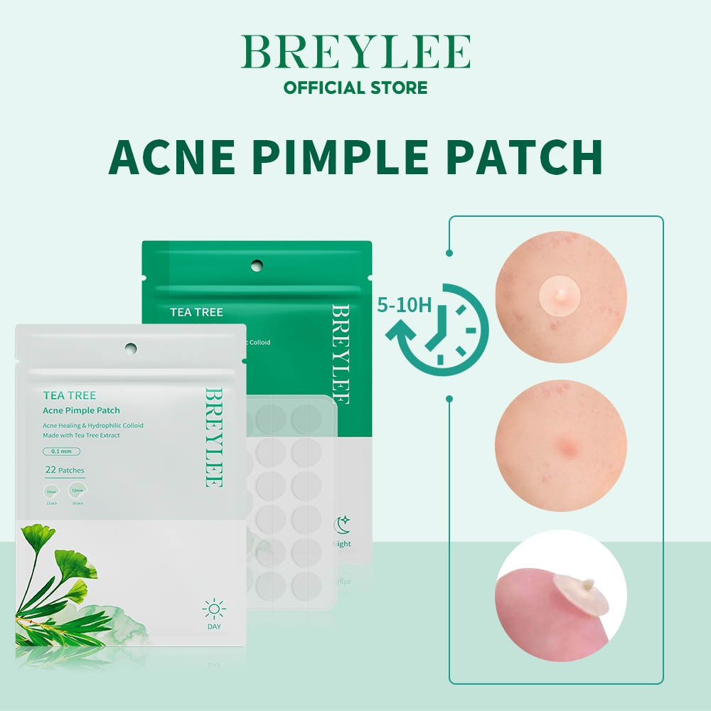 BREYLEE Acne Patch PRO แผ่นแปะสิว บำรุงผิว รักษาสิว ช่วยลดอาการอักเสบของสิว บำรุงผิวหน้า ทำความสะอาดอย่างเชี่ยวชาญ Waterproof Acne Stickers