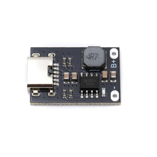 สายเดี่ยว 3.6V3.2V แบตเตอรี่ลิเธียมเหล็กฟอสเฟตโมดูลชาร์จเฉพาะ 2.4A บอร์ดชาร์จกระแสไฟสูงพอร์ต Type-C