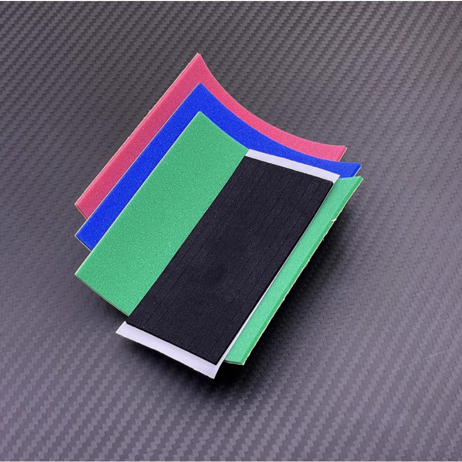 Mini 4wd ฟองน้ํารถแข่งเบรค น้ําเงิน/เขียว/ชมพู 1/2/3mm(sponge brake green/blue/pink/black 1/2/3mm fo