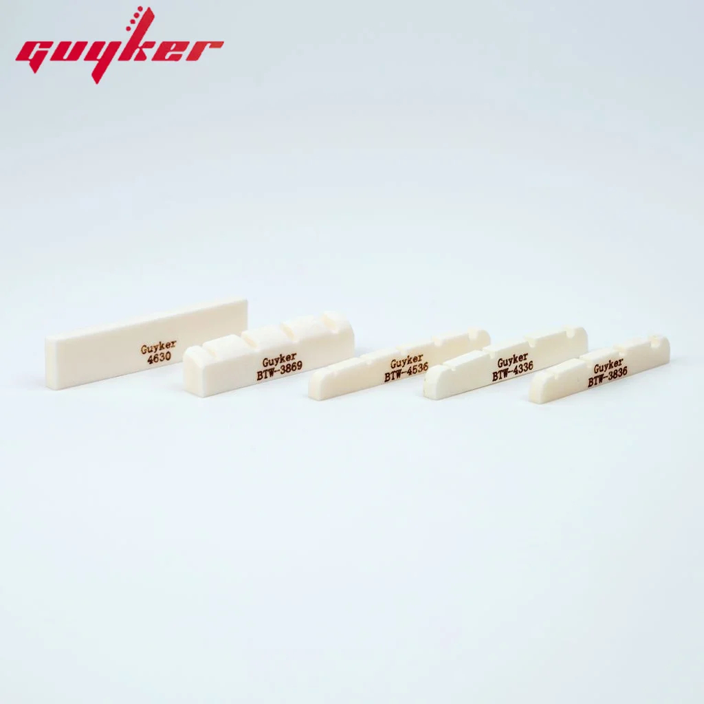 Guyker Bone Nut สําหรับเบสไฟฟ้า LP/ST 38/43/45MM