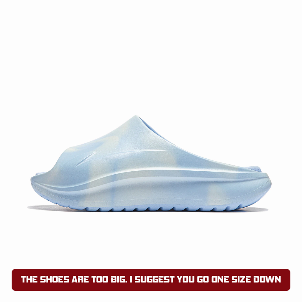 Li-ning SOFT SLIPPER รองเท้าแตะกีฬาน้ําหนักเบาเรียบง่ายสําหรับทั้งชายและหญิง AGAU003 Legit Official Store