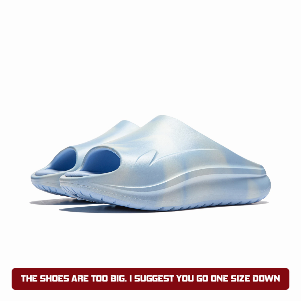 Li-ning SOFT SLIPPER รองเท้าแตะกีฬาน้ําหนักเบาเรียบง่ายสําหรับทั้งชายและหญิง AGAU003 Legit Official Store