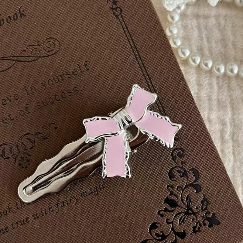 🍇Sweetybox🍇ดาว rhinestone คลิปปากเป็ดแมตต์พรีเมี่ยมความรู้สึกผม  ลมประณีตคลิปผม