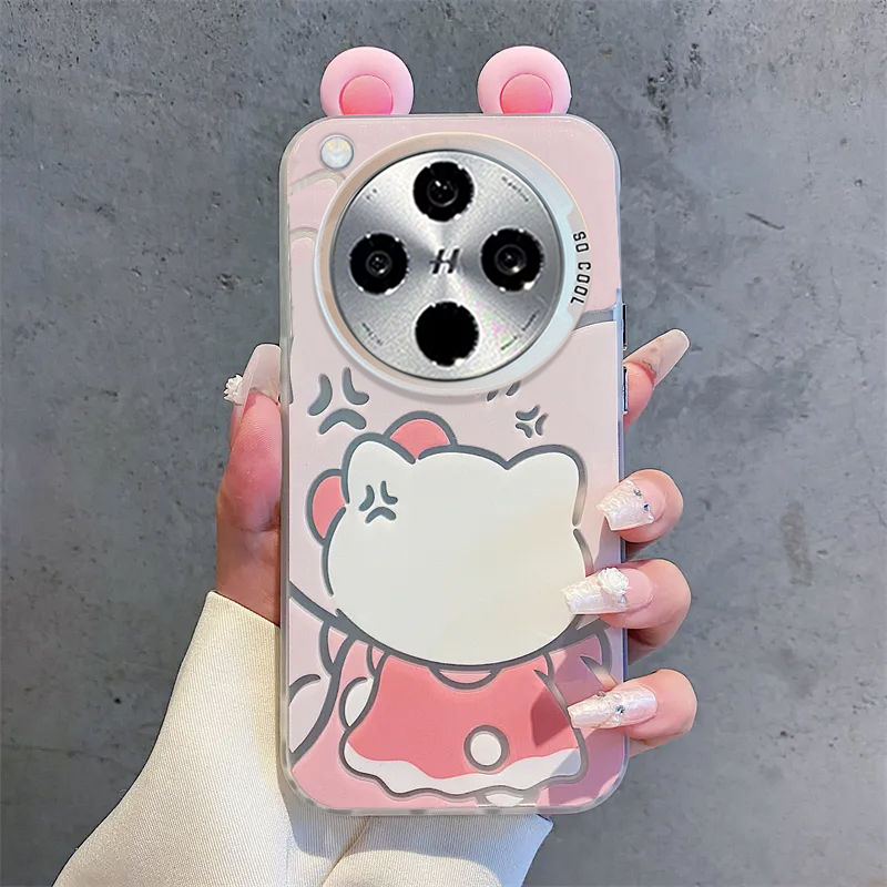 เคส OPPO Find X8 X9 5G เคส OPPO Find X8 X9 Pro น่ารักแมวกันกระแทกเคสโทรศัพท์เคลือบแข็งฝาครอบโทรศัพท์พร้อมกล้องป้องกันเคสสําหรับนักเรียนสาวผู้หญิง ราคา ถูกที่สุด ดีลบีเคเค แกลเลอรีภาพที่ 3