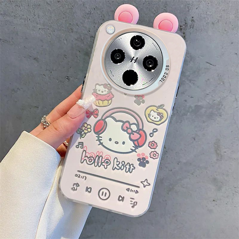 เคส OPPO Find X8 X9 5G เคส OPPO Find X8 X9 Pro น่ารักแมวกันกระแทกเคสโทรศัพท์เคลือบแข็งฝาครอบโทรศัพท์พร้อมกล้องป้องกันเคสสําหรับนักเรียนสาวผู้หญิง ราคา ถูกที่สุด ดีลบีเคเค แกลเลอรีภาพที่ 4