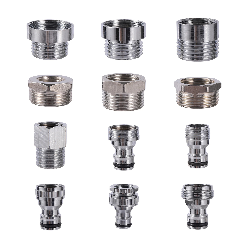1/2 "3/4" 1 "ตัวเชื่อมต่อเกลียวสวนชลประทานก๊อกน้ําอะแดปเตอร์ ม22 ม24 ตัวกรองปั๊ม การมีเพศสัมพันธ์ อุปกรณ์