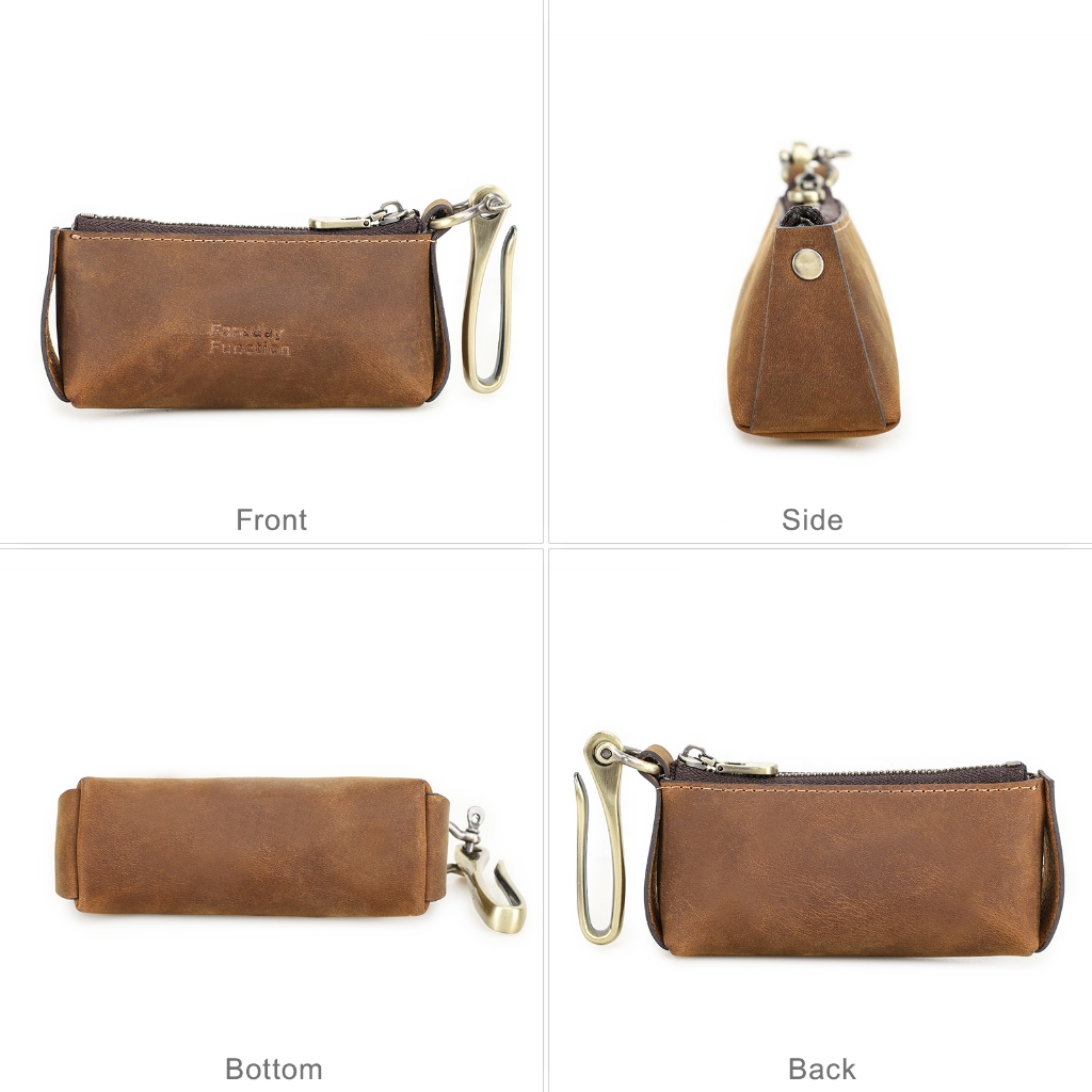 CONTACT'S กุญแจรถกระเป๋าฟาราเดย์ กระเป๋าฟาราเดย์ รถ RFID สัญญาณ Blocker Keyfob Protector ป้องกันการโจรกรรมกระเป๋ากุญแจรถ