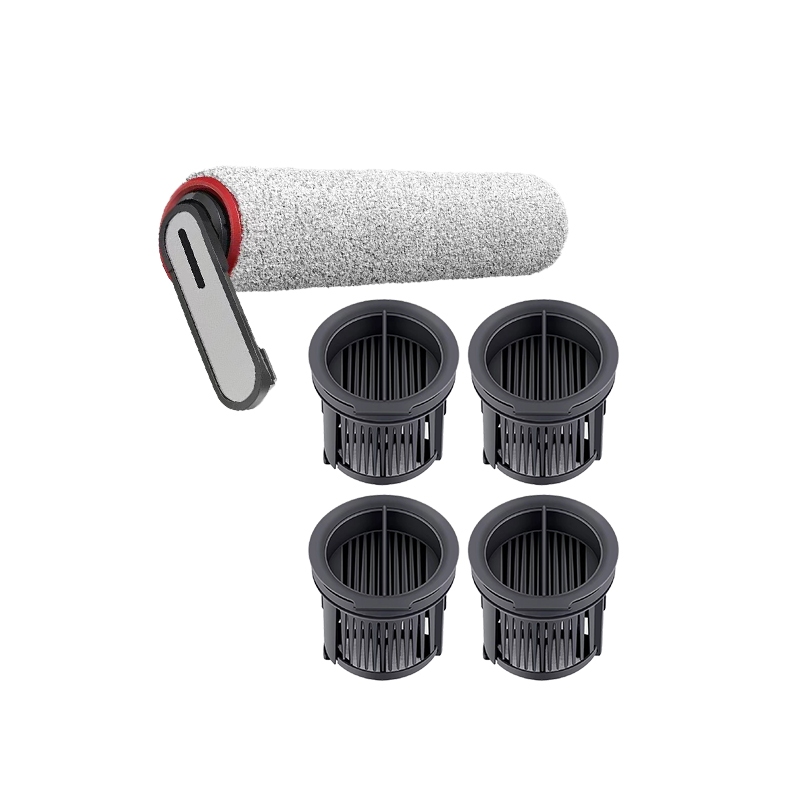 ตัวกรองเครื่องดูดฝุ่น+แปรงลูกกลิ้งเข้ากันได้กับเปลี่ยนอุปกรณ์เสริม Dreame H20 Ultra/H30 Ultra H14 Pr