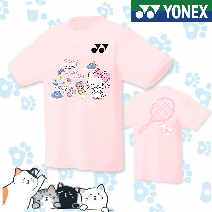เสื้อแบดมินตัน โยเน็กซ์ แห้งเร็ว ซับเหงื่อ ต้านเชื้อแบคทีเรีย 2025 สําหรับผู้ชายและผู้หญิง รุ่น 115378