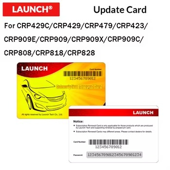 Launch Pin ซอฟต์แวร์การ์ดอัปเดตสนับสนุนสําหรับ X431 CRP429C/CRP479/CRP469/CRP423/CRP909E/CRP909/CRP9