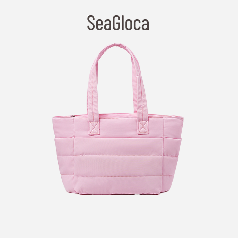 SeaGloca ใหม่กระเป๋าถือกระเป๋าคอมพิวเตอร์น้ำหนักเบาฟูกระเป๋าถือผู้หญิงเดินทางทำงาน 1980