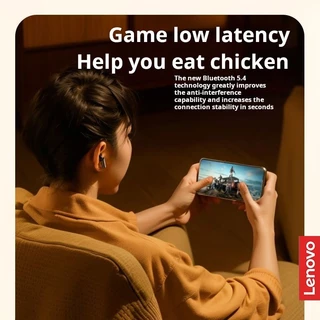 หูฟัง Lenovo EA110 หูฟังไร้สายบลูทูธ TWS หูฟังขนาดเล็กบลูทูธ 5.4 Touch Control อายุการใช้งานแบตเตอรี่ยาวนานเสียง HD พร้อมไมโครโฟน LP40 Pro สไตล์เดียวกัน