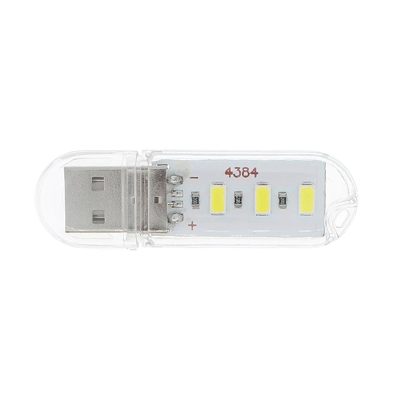 โคมไฟ USB LED พกพา 3 LED / 8 LED สำหรับ PC แล็ปท็อป thumbnail 7