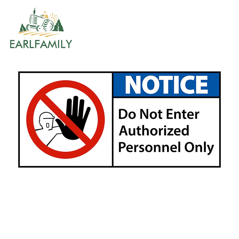 EARLFAMILY 13 ซม.อย่าสัมผัสป้ายเตือนรถสติกเกอร์บุคลิกภาพศิลปะ Scratch-Proof กระจกด้านหลังกล่องเครื่องมือ PVC Decals รถสินค้า ราคา ถูกที่สุด ดีลบีเคเค แกลเลอรีภาพที่ 5