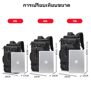 กระเป๋าเป้สะพายหลังเดินทางสำหรับผู้ชาย กระเป๋าเป้สะพายหลังไนลอนแบบพับได้ที่ได้รับการอนุมัติจากสายการบิน
