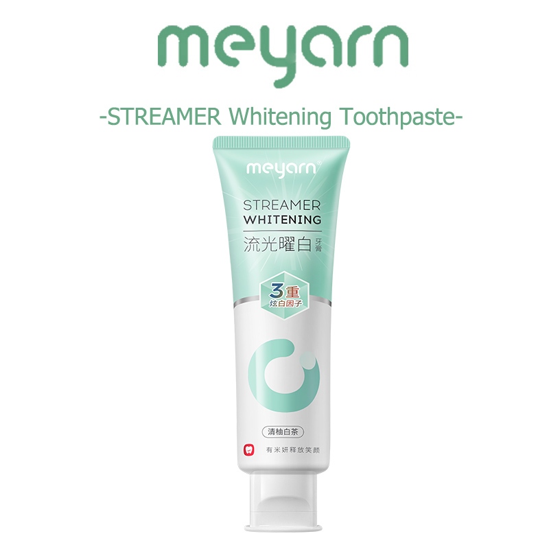 MEYARN ยาสีฟันฟอกฟันขาว 110g กรัม ป้องกันฟันผุ กําจัดกลิ่นปาก Toothpaste