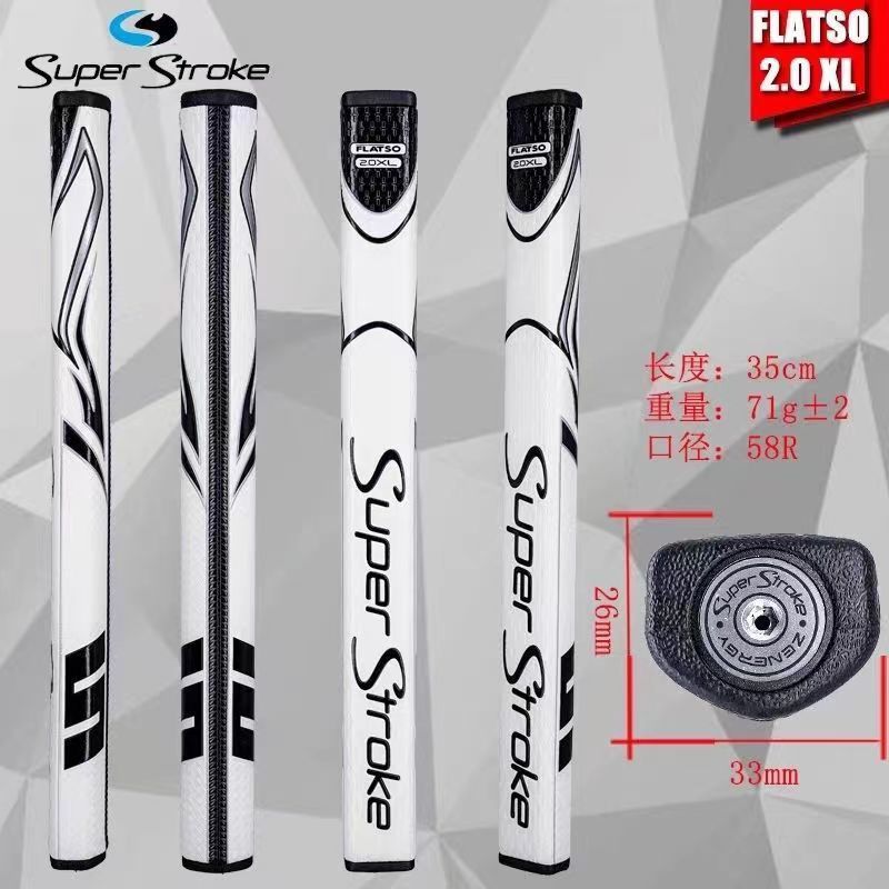 Super Stroke Zenergy FLATSO XL 2.0 Golf Putter Grip 13.75 นิ้ว Plus Long Golf Grips
