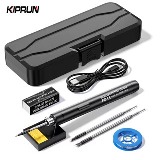 หัวแร้งไฟฟ้า คิปรัน ชุดหัวแร้งไฟฟ้าแบบดิจิตอล 800มะห์ 300-40…