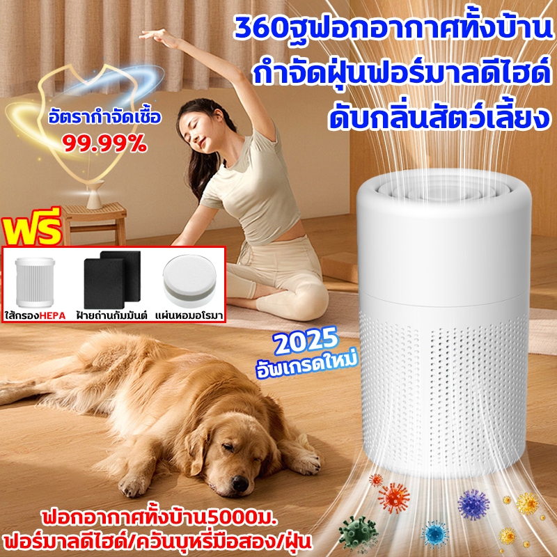 BLADEN เครื่องฟอกอากาศ ป้องกันภูมิแพ้ air purifier pm2.5 กรองได้ประสิทธิภาพมากที่สุด ฟอกอากาศ สำหรับห้อง 100 ตร.ม.