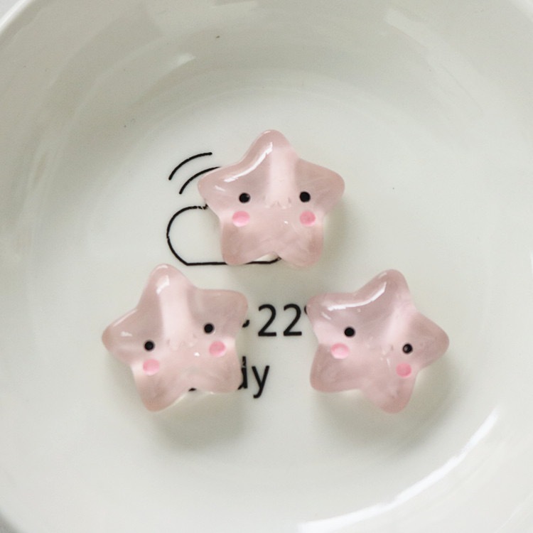 รองเท้าแตะแฟชั่น อุปกรณ์เสริม, Crocs Jibbitz Charms, jibbitz Set, รูรองเท้าเครื่องประดับตกแต่งสร้างสรรค์การ์ตูนเรซิ่นยางแข็งโปร่งใสแสดงออกดาวหลุมรองเท้าตกแต่งที่ถอดออกได้
