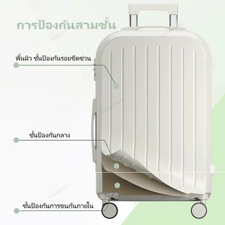 [พร้อมส่งในไทย] กระเป๋าเดินทาง ชาร์จ USB กระเป๋าเดินทางขนาด 20/26 นิ้ว ล้อสากล 360° luggage