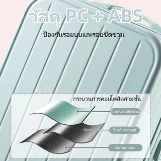 กระเป๋าเดินทางล้อลาก 20/26นิ้ว ฟังก์ชั่นการชาร์จ USB กระเป๋าเดินทาง การเดินทางไปต่างประเทศ luggage
