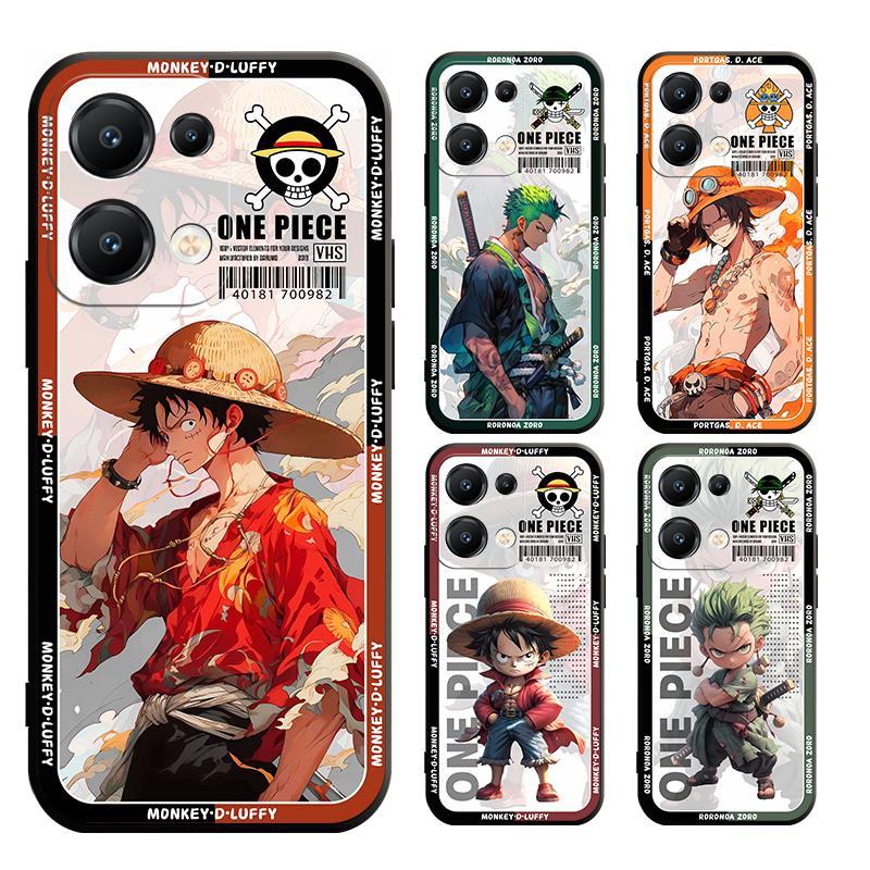 เคสสําหรับ OPPO Reno 13 13F Pro 5G CPH2689 CPH2697 CPH2699 onepiece luffy Case Soft Cover