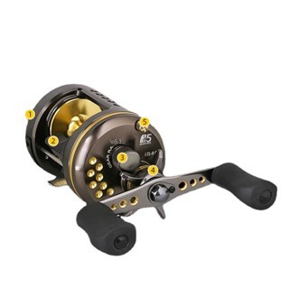 รอกตกปลา Okuma-ISIS Chief Round Baitcast