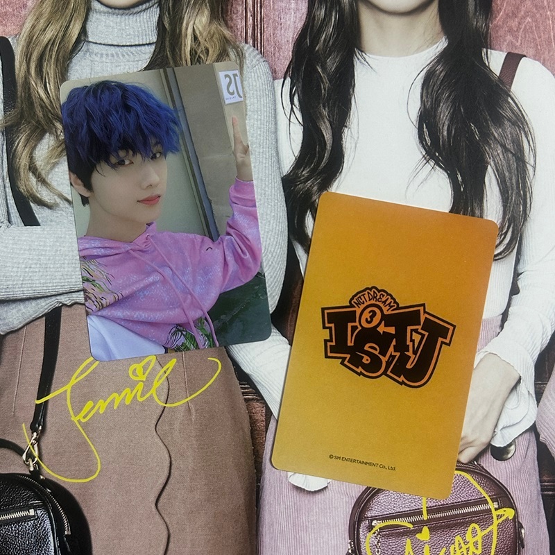 Nct dream Jisung photocard อย่างเป็นทางการ