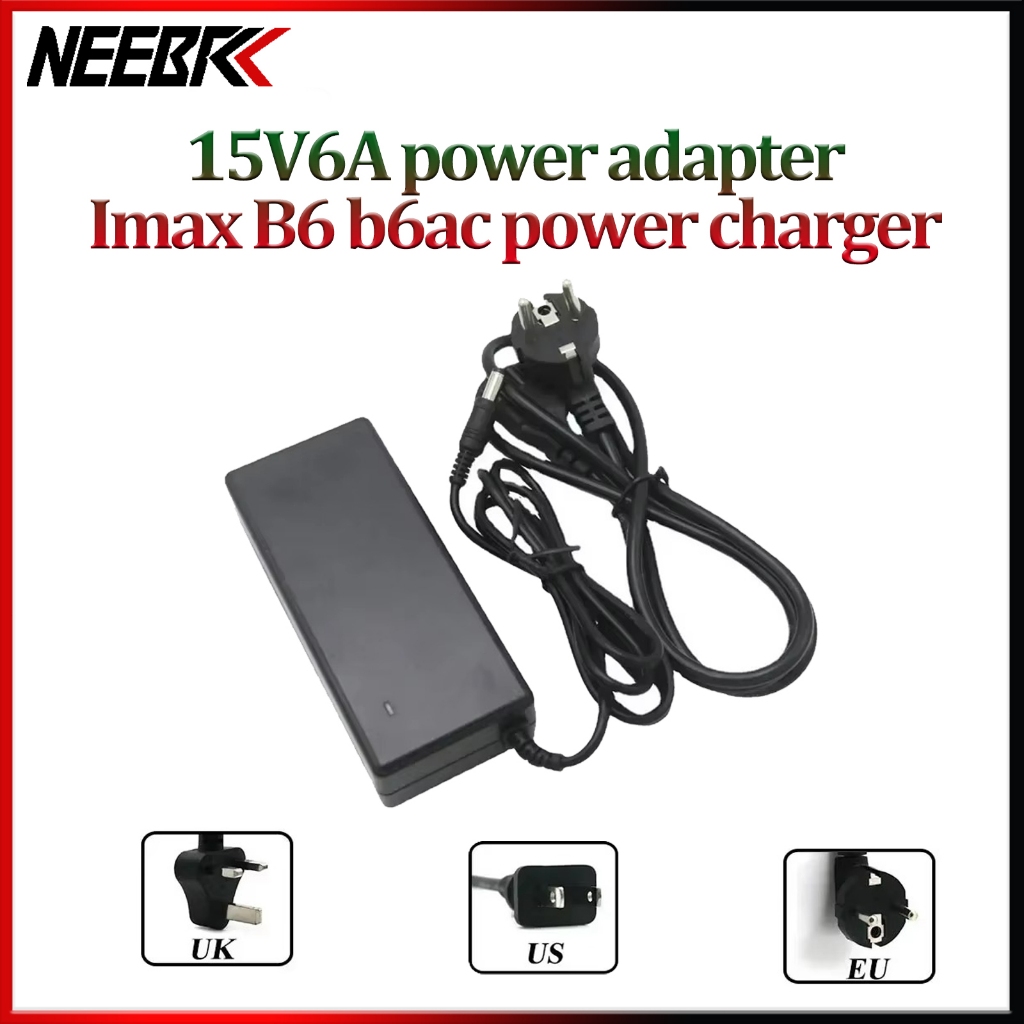 มาใหม่ล่าสุด SKYRC AC Adaptor 15V 6A Power Supply Adapter AC to DC สําหรับ iMAX B6 MINI iMAX B6AC EU