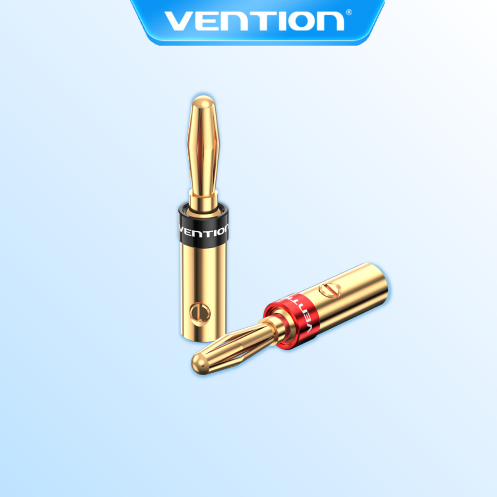 Vention Speaker Banana Plugs Banana Jack สําหรับ Amplifier Speaker Binding Post