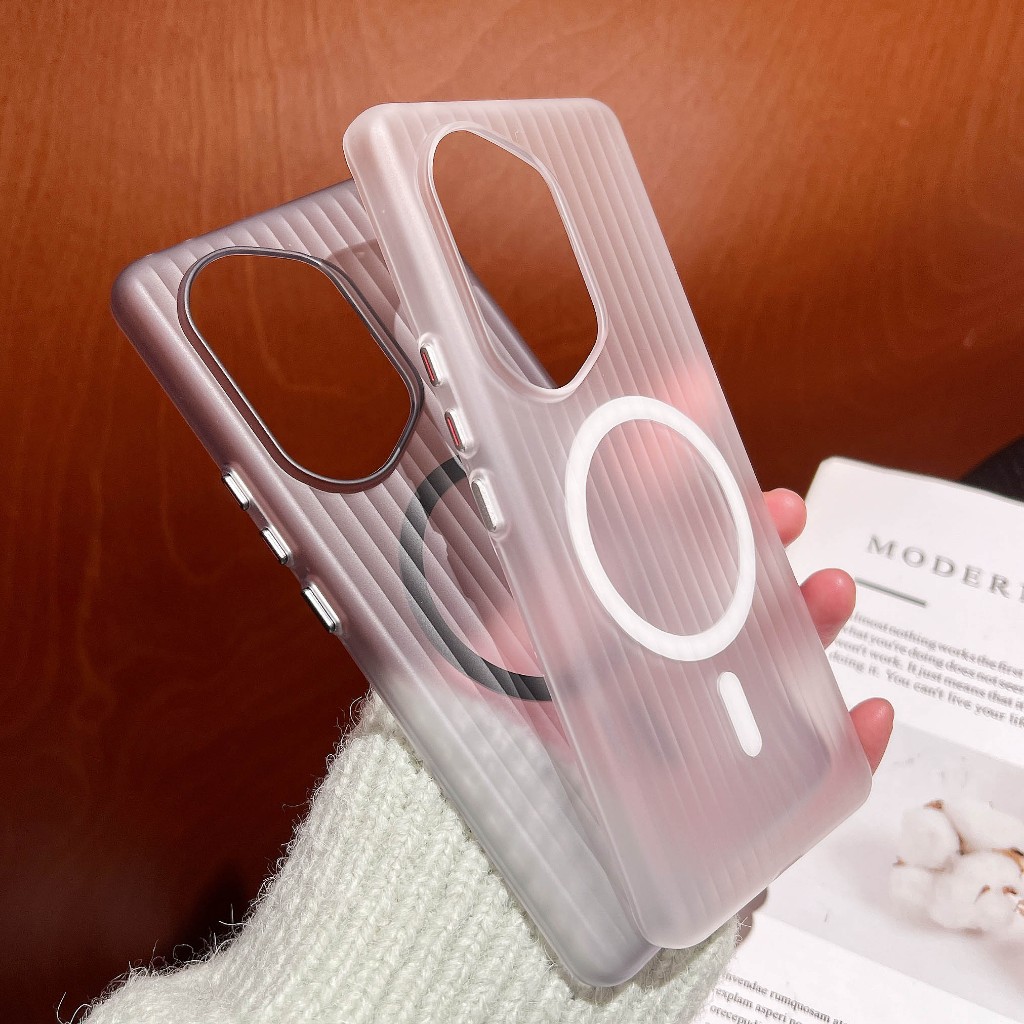 ปลอกสําหรับ OnePlus 13 12 One Plus Ace 2 Pro 1+2 1+13 CPH2655 CPH2653 PJZ110 เคสโทรศัพท์แม่เหล็กใสไร