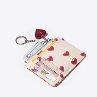 Seagloca วันวาเลนไทน์ใหม่จํากัดกระเป๋าบัตรกระเป๋าใส่เหรียญ Love แขวนเครื่องประดับสําหรับผู้หญิงไม่มี 02