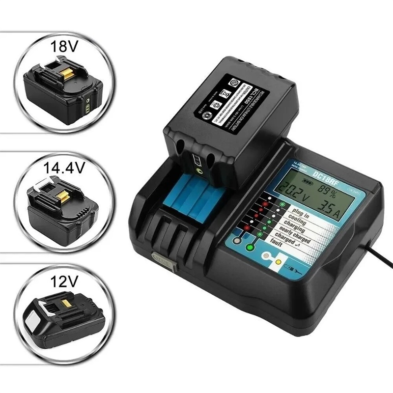 Makita 18V Li-Ion Battery Charger 18V 18.0Ah Replacement รูปที่ 3